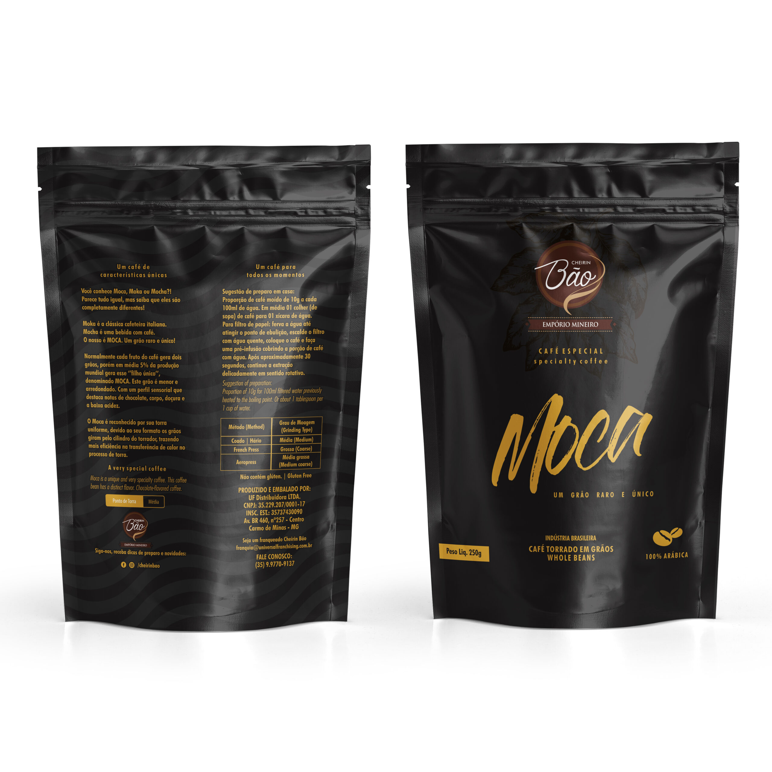 MOCKUP - CHEIRINHO BÃO 250G - MOCA